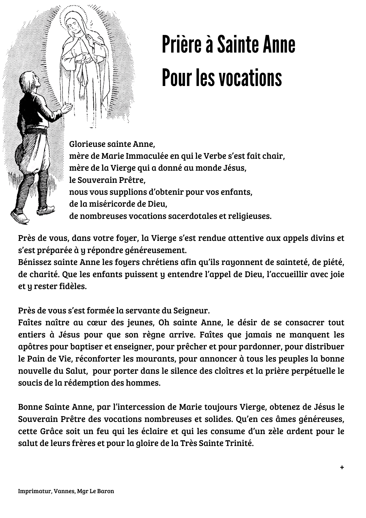 Chapelet De Sainte Anne Avec Prière Et Guide – Accessoire De Dévotion Religieuse